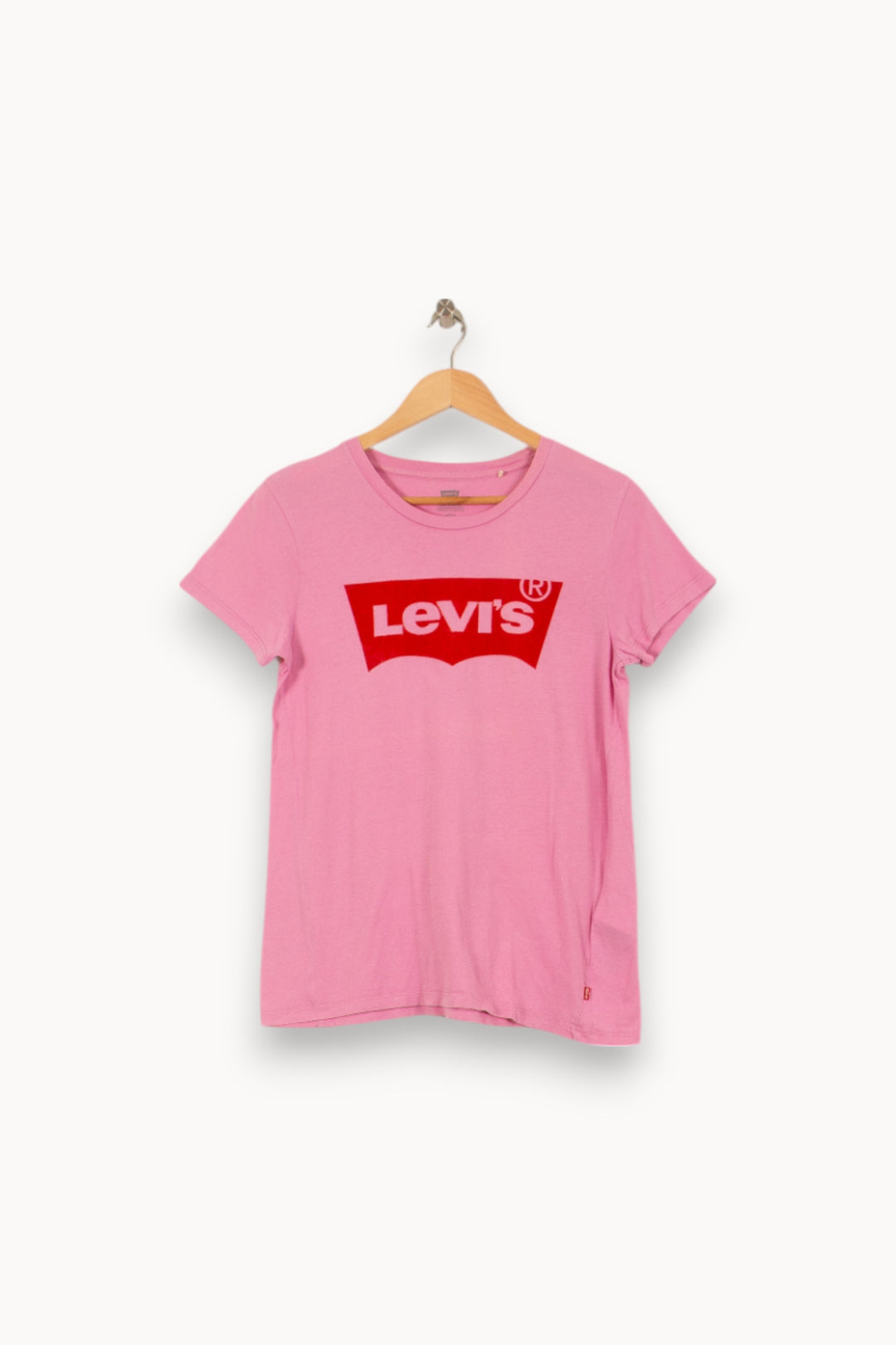 Tee-shirt Rose et Rouge - Taille S/36 de la marque Levi's | PARAD54093 - Vendu par Paradigme - Image 2