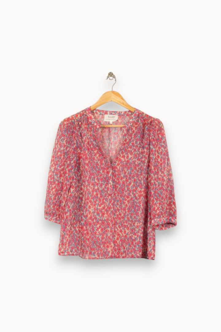 Blouse Multicolore - Taille M/38 de la marque Sud express | PARAD54094 - Vendu par Paradigme - Image 2