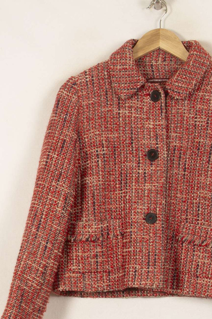 Veste Rouge - Taille M/38 de la marque Comptoir des Cotonniers | PARAD54096 - Vendu par Paradigme - Image 3