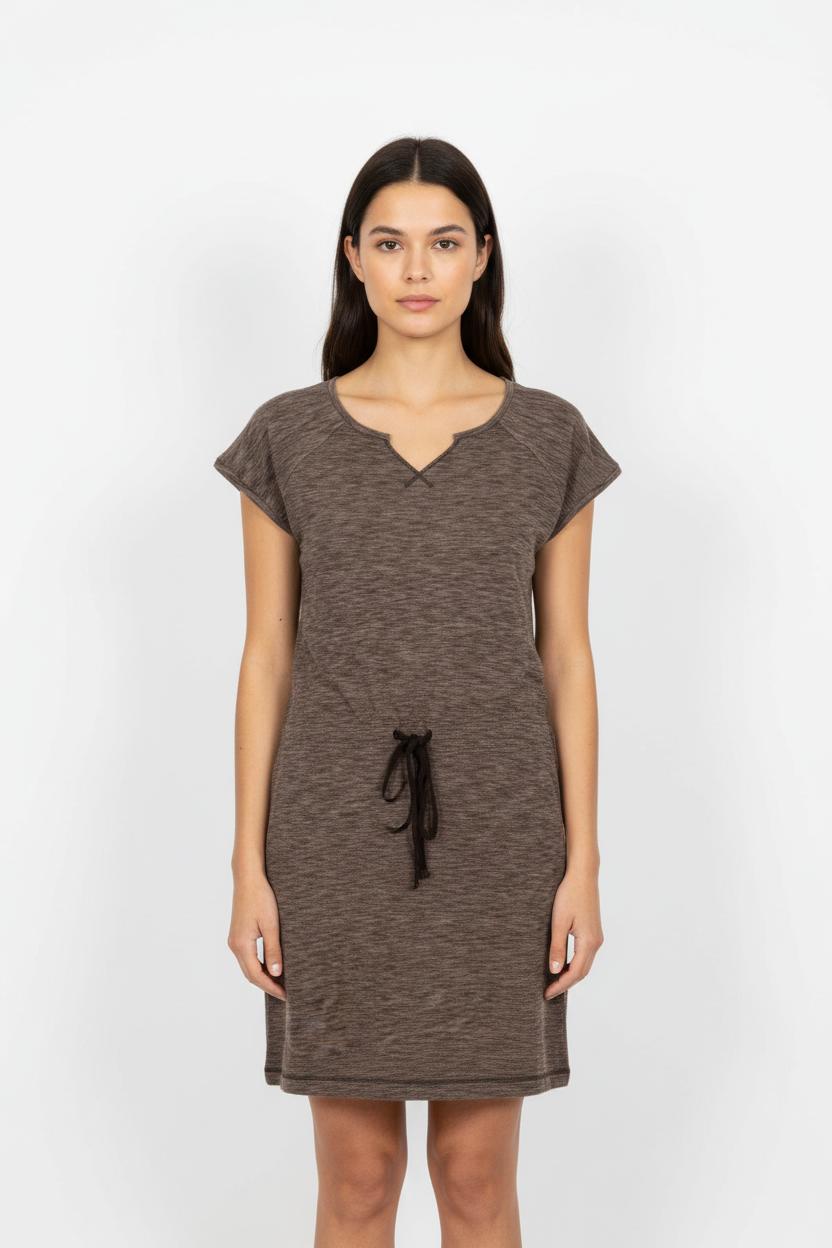 Robe T-shirt Grise - Taille S/36