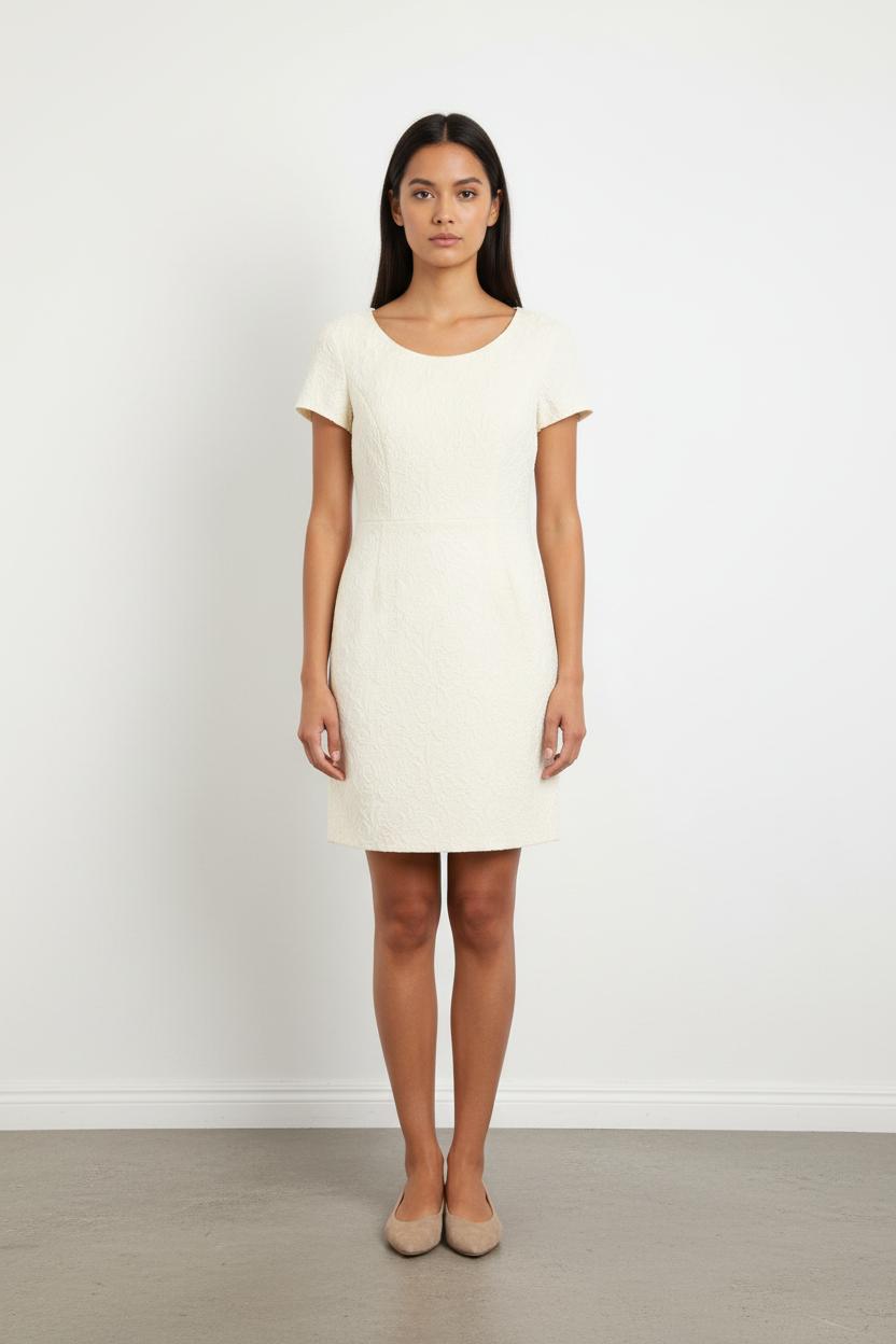 Robe Courte Blanche - Taille L/40