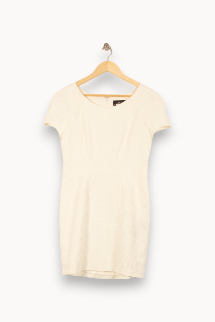 Robe Courte Blanche - Taille L/40 de la marque The Kooples | PARAD54104 - Vendu par Paradigme - Image 2