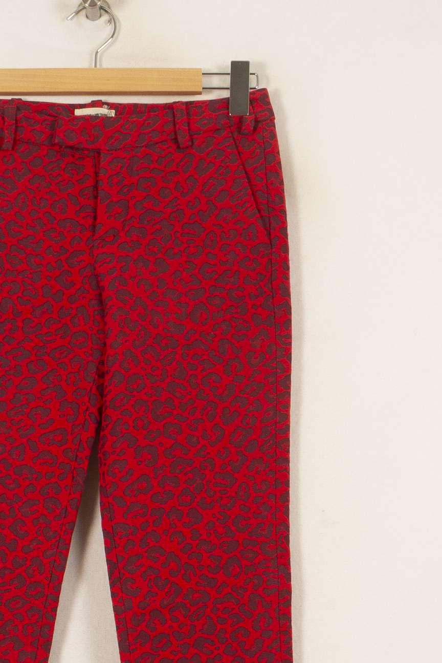 Pantalon Imprimé Bordeaux et Noir - Taille XS/34 de la marque Zadig&Voltaire | PARAD54113 - Vendu par Paradigme - Image 3