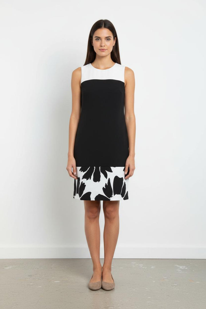 Robe Noire et Blanche - Taille M/38 de la marque La Fée Maraboutée | PARAD54120 - Vendu par Paradigme - Image 1