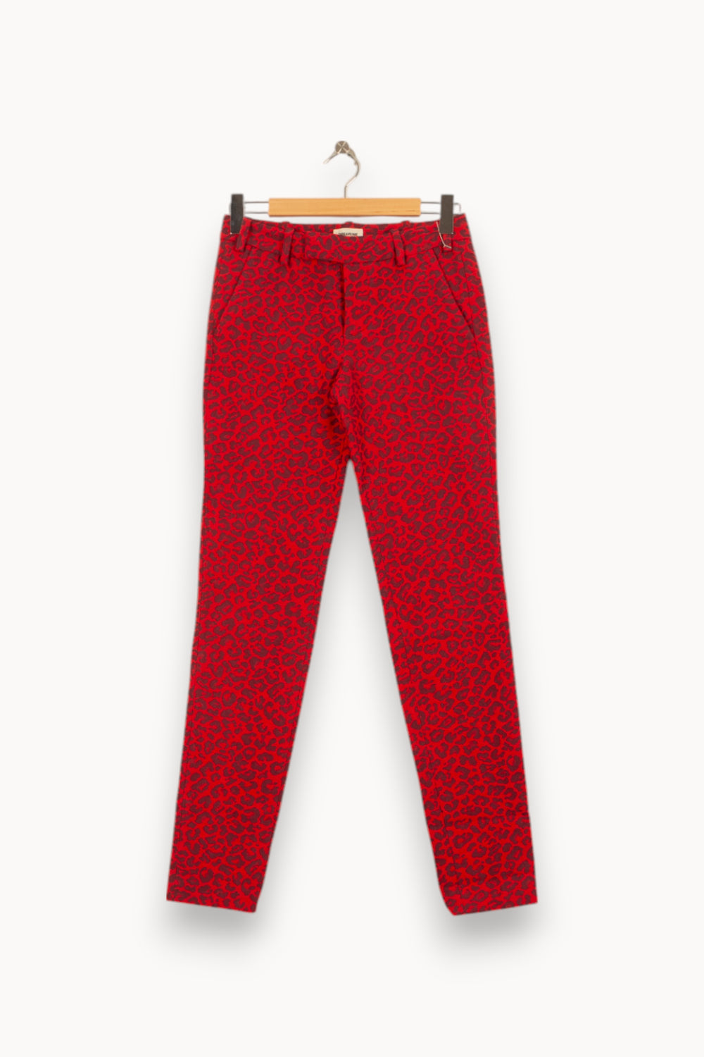 Pantalon Imprimé Bordeaux et Noir - Taille XS/34 de la marque Zadig&Voltaire | PARAD54122 - Vendu par Paradigme - Image 2