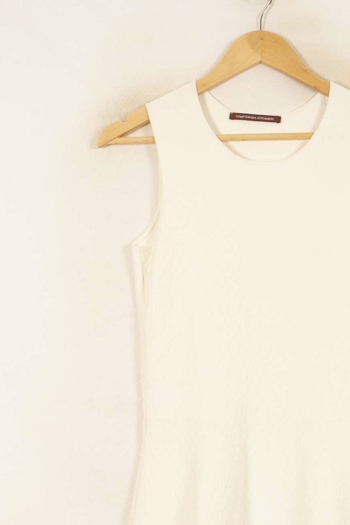 Robe Sans Manches Blanche - Taille M/38 de la marque Comptoir des Cotonniers | PARAD54127 - Vendu par Paradigme - Image 3