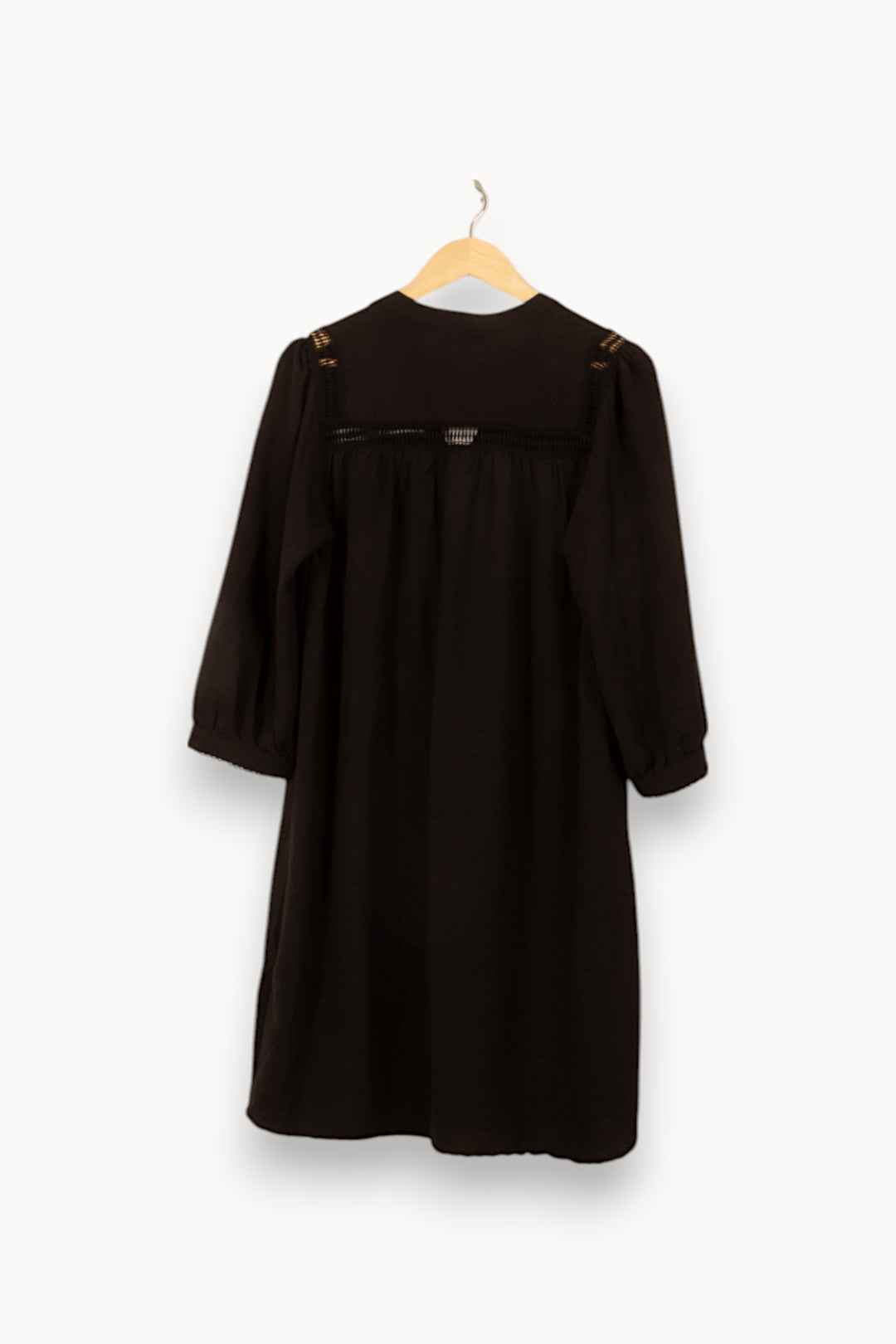 Robe Chemise Noire - Taille M/38 de la marque La Petite Etoile | PARAD54133 - Vendu par Paradigme - Image 4