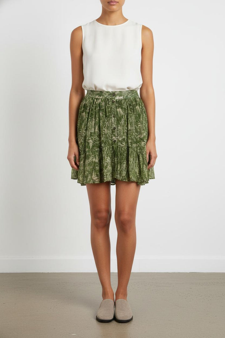 Jupe Courte Verte - Taille S/36