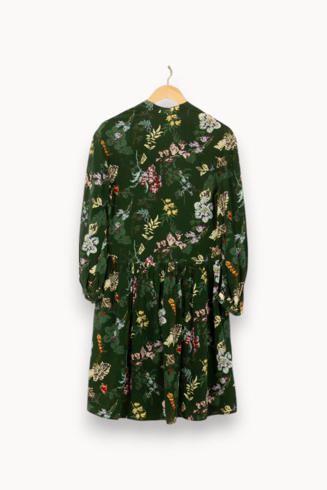 Robe Fleurie Verte - Taille S/36 de la marque Zadig&Voltaire | PARAD54142 - Vendu par Paradigme - Image 4
