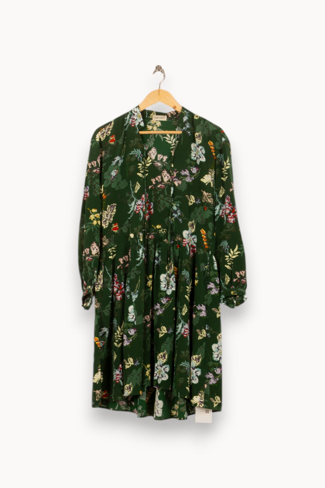 Robe Fleurie Verte - Taille S/36 de la marque Zadig&Voltaire | PARAD54142 - Vendu par Paradigme - Image 2