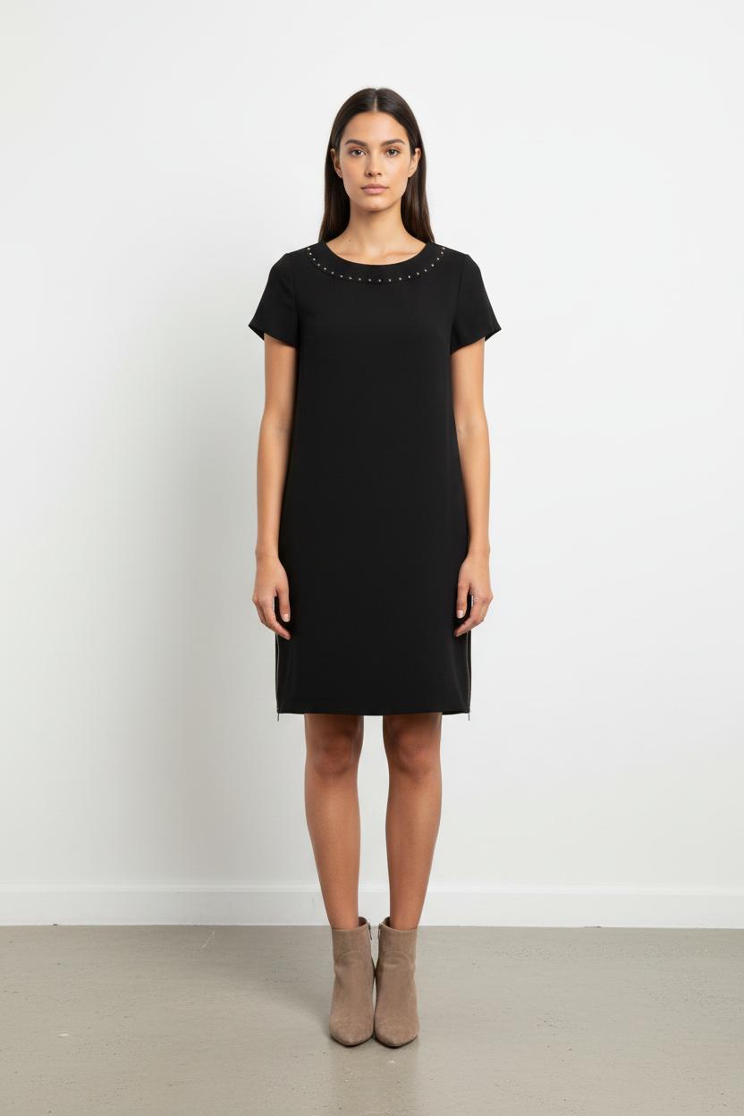 Robe Droite Noire - Taille S/36