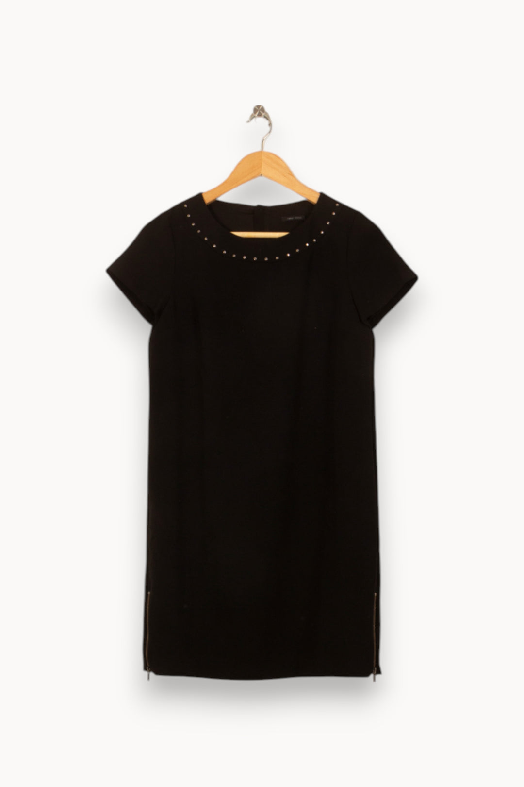 Robe Droite Noire - Taille S/36 de la marque IKKS | PARAD54143 - Vendu par Paradigme - Image 2
