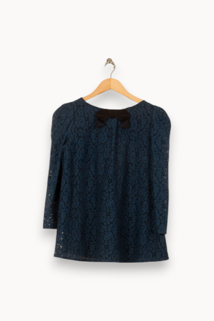 Blouse Bleue - Taille S/36 de la marque Claudie Pierlot | PARAD54148 - Vendu par Paradigme - Image 4