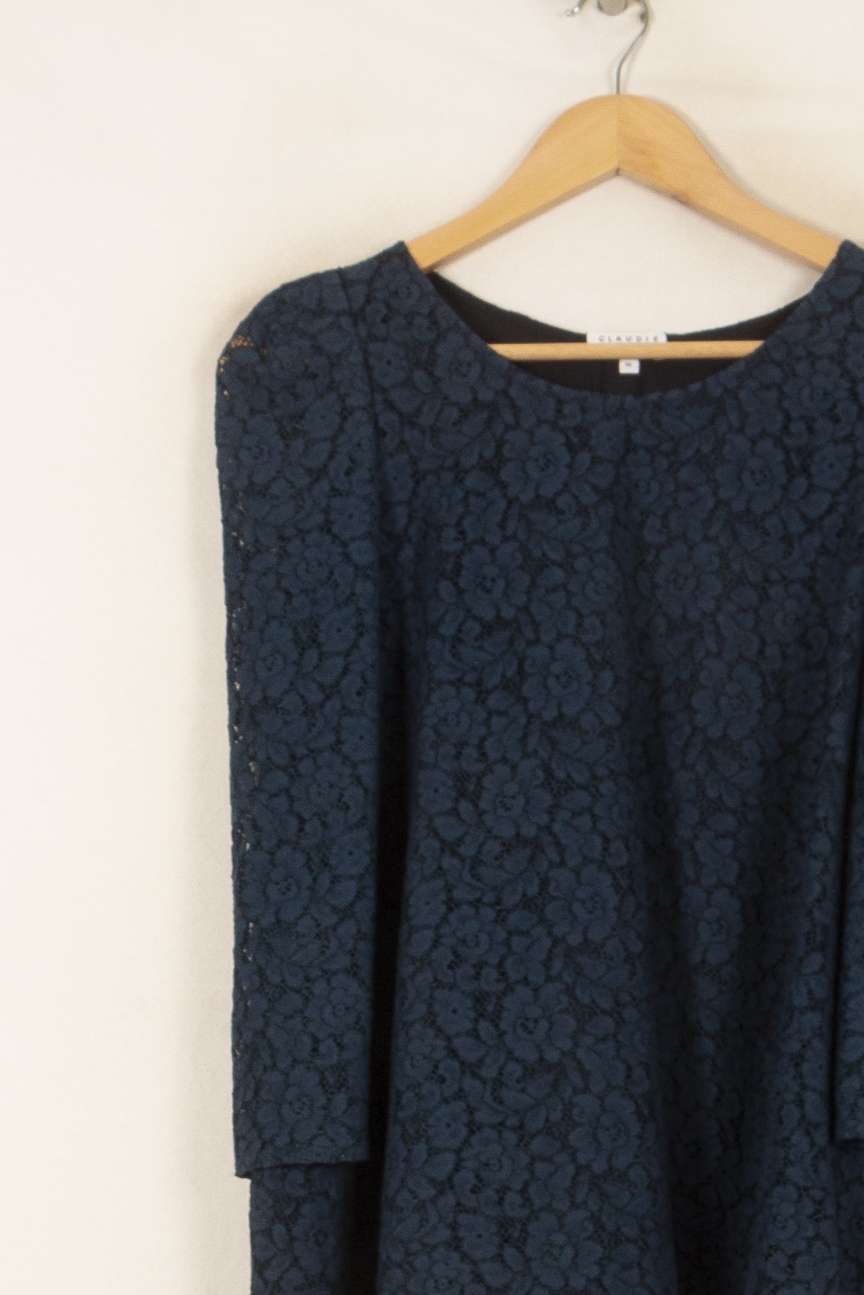 Blouse Bleue - Taille S/36 de la marque Claudie Pierlot | PARAD54148 - Vendu par Paradigme - Image 3