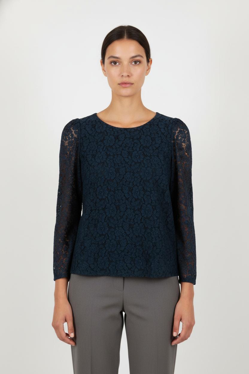 Blouse Bleue - Taille S/36