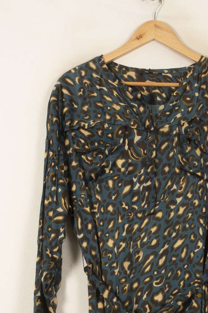 Robe Longue Marron et Noir - Taille S/36 de la marque Soeur | PARAD54149 - Vendu par Paradigme - Image 3