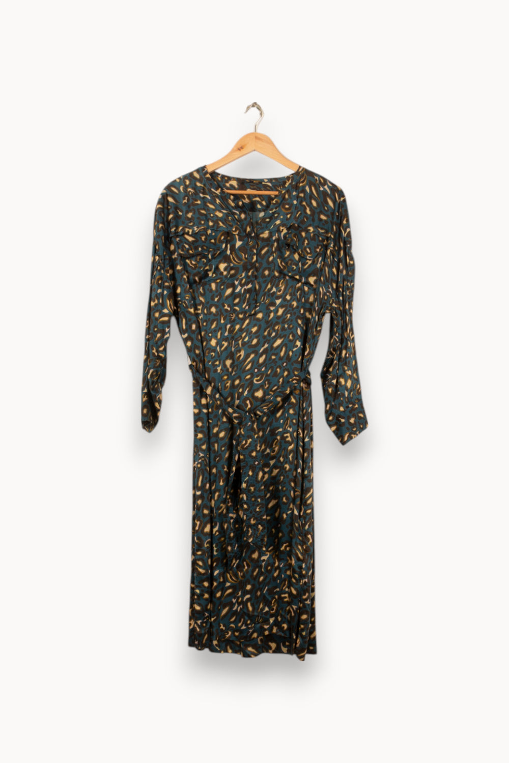 Robe Longue Marron et Noir - Taille S/36 de la marque Soeur | PARAD54149 - Vendu par Paradigme - Image 2