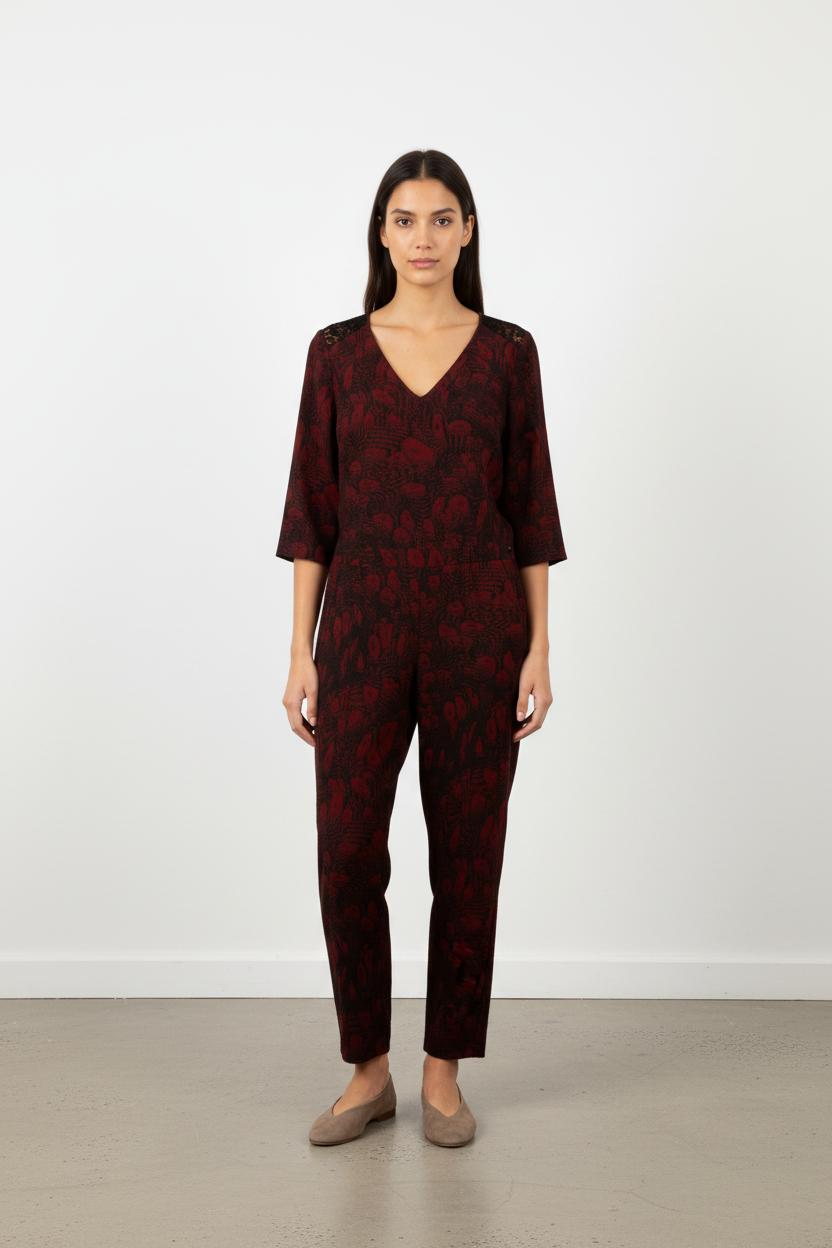 Combinaison Bordeaux - Taille M/38