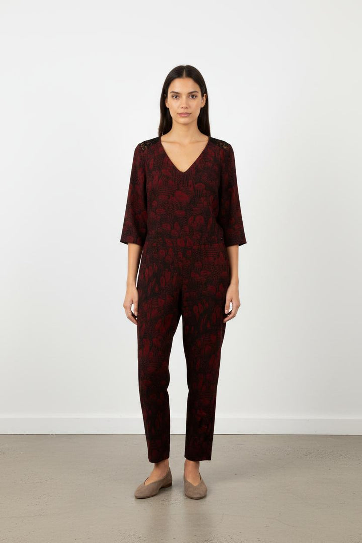 Combinaison Bordeaux - Taille M/38