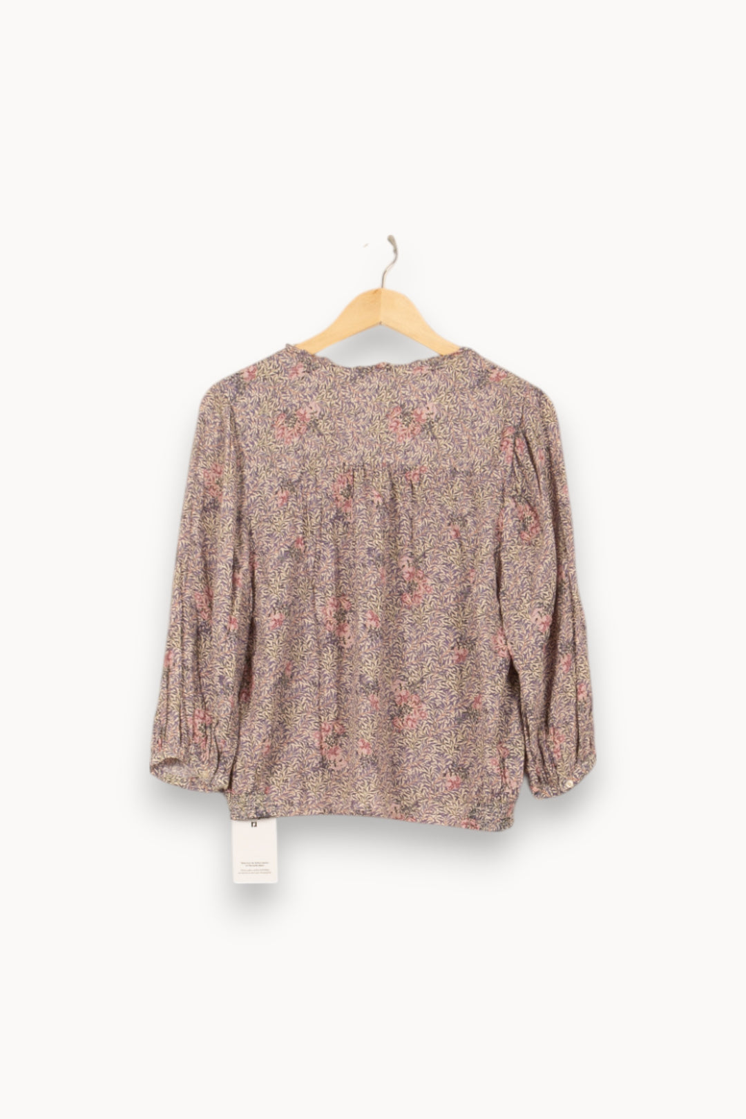 Blouse Violette et Rose - Taille S/36 de la marque Caroll | PARAD54151 - Vendu par Paradigme - Image 4