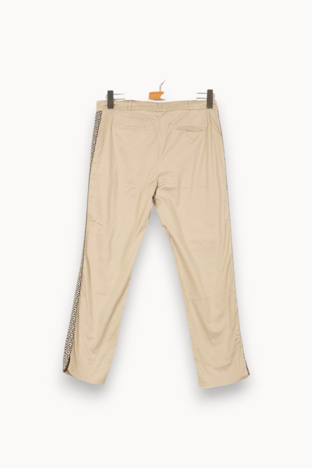 Pantalon Chino Beige et Noir - Taille L/40 de la marque Maison 123 | PARAD54156 - Vendu par Paradigme - Image 4