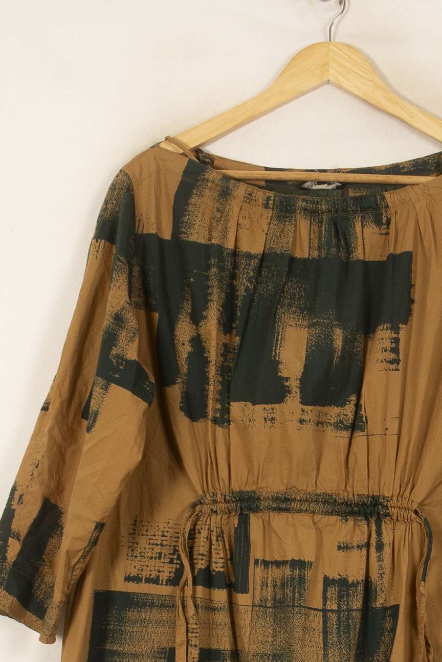 Robe Longue Marron et Noire - Taille S/36 de la marque Soeur | PARAD54158 - Vendu par Paradigme - Image 3