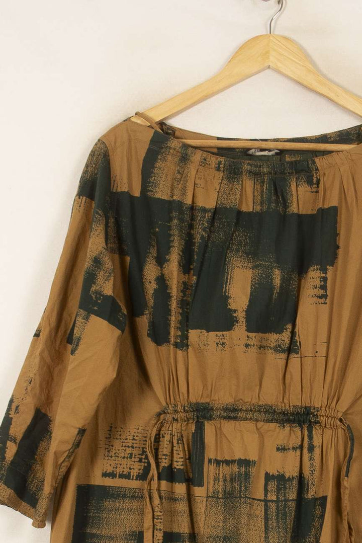 Robe Longue Marron et Noire - Taille S/36 de la marque Soeur | PARAD54158 - Vendu par Paradigme - Image 3
