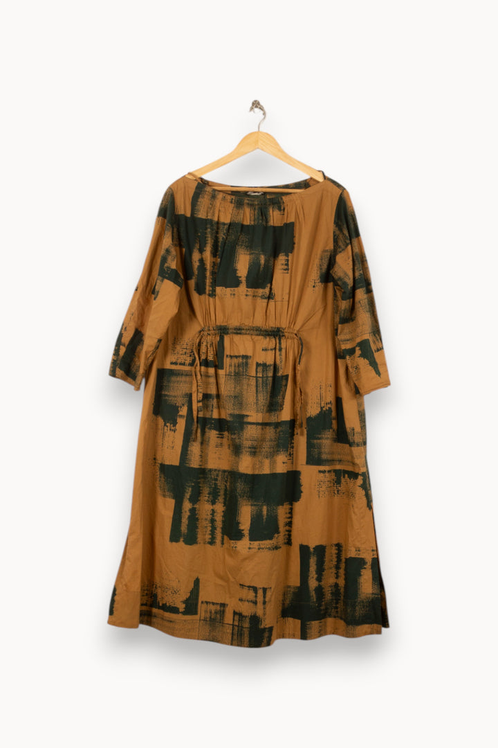 Robe Longue Marron et Noire - Taille S/36 de la marque Soeur | PARAD54158 - Vendu par Paradigme - Image 2