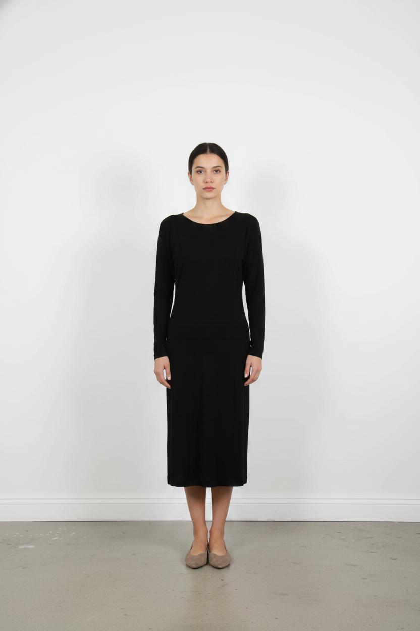 Robe Midi Noire - Taille XS/34