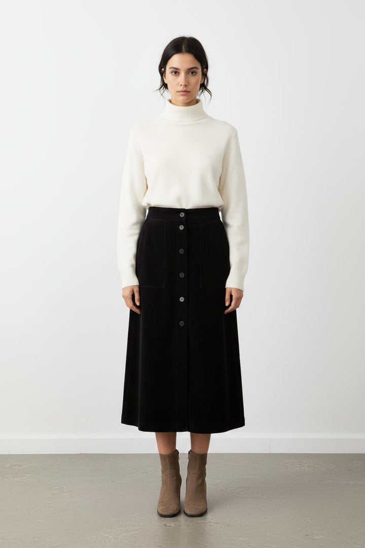 Jupe Longue Noire - Taille XS/34
