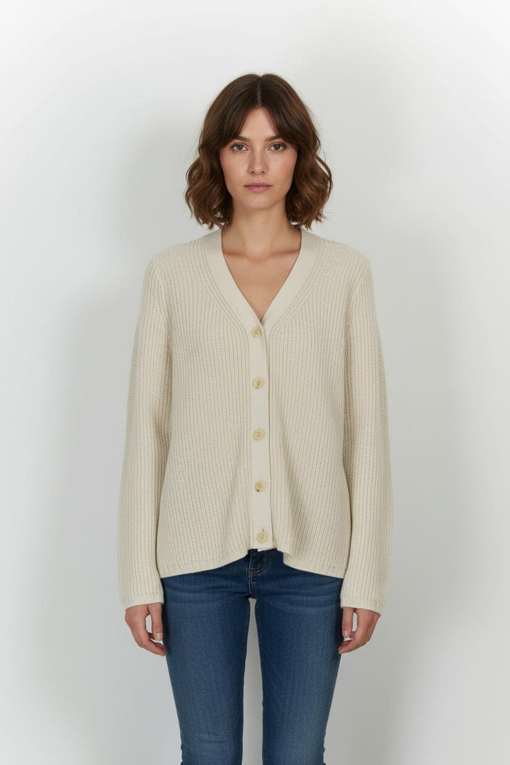 Cardigan Beige - Taille S/36 de la marque Sandro | PARAD54191 - Vendu par Paradigme - Image 1