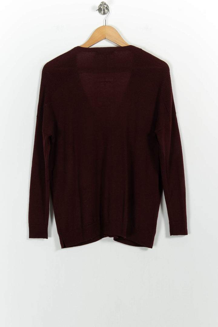 Cardigan Bordeaux - Taille S/36 de la marque Gerard Darel | PARAD54192 - Vendu par Paradigme - Image 4