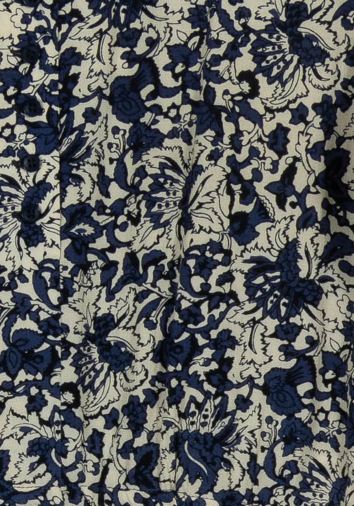 Robe Courte Bleue et Beige - Taille S/36 de la marque Gerard Darel | PARAD54194 - Vendu par Paradigme - Image 3