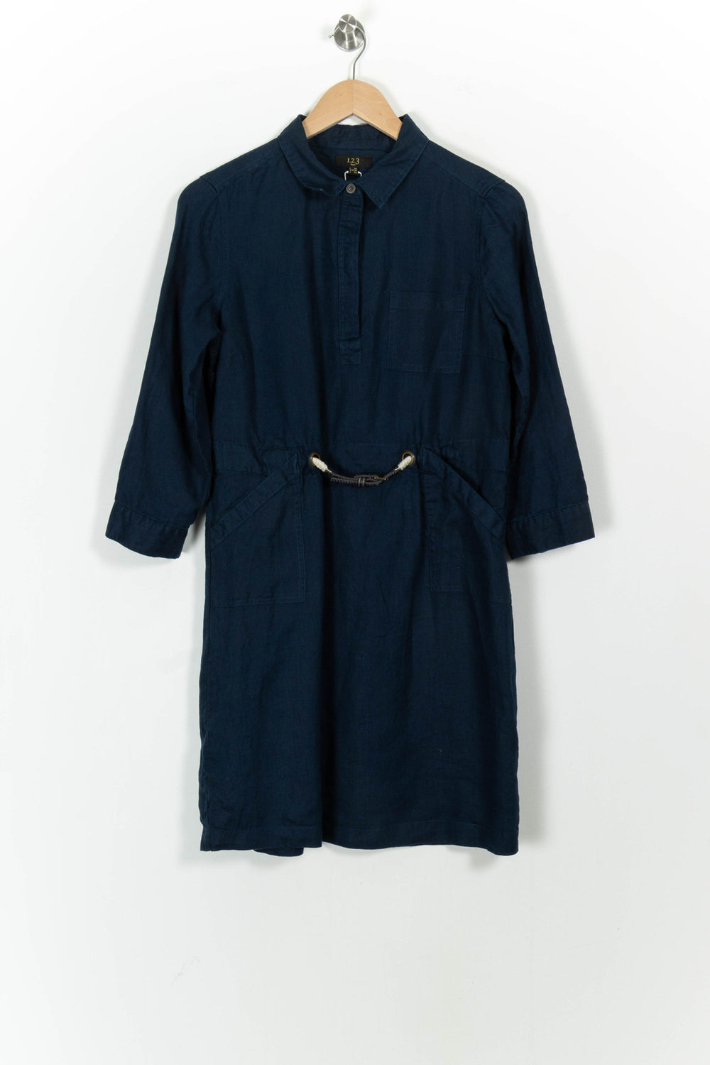 Robe Chemise Bleue - Taille M/38 de la marque Maison 123 | PARAD54203 - Vendu par Paradigme - Image 2