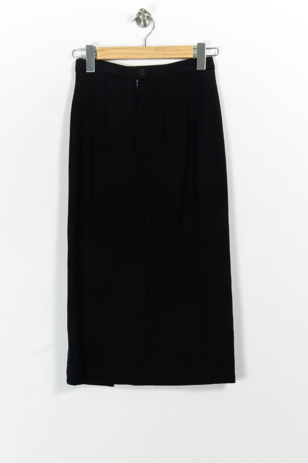 Jupe Fendue Bleue - Taille L/40 de la marque Max Mara | PARAD54207 - Vendu par Paradigme - Image 4