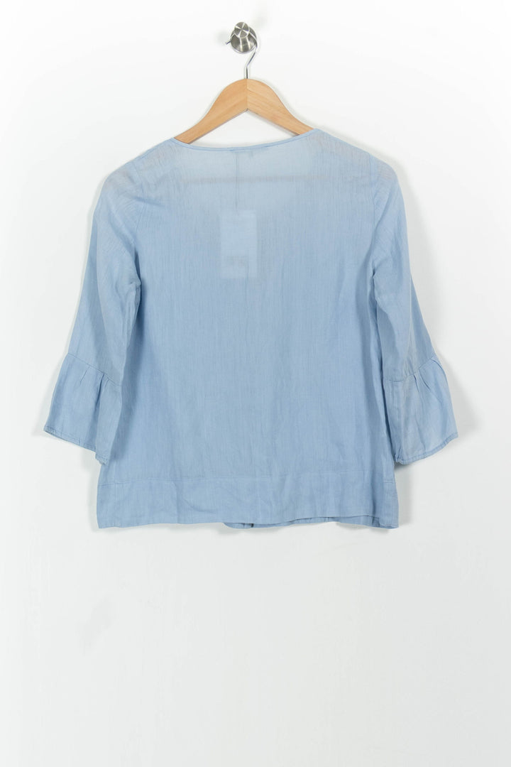 Blouse Bleue - Taille S/36 de la marque Gerard Darel | PARAD54208 - Vendu par Paradigme - Image 4