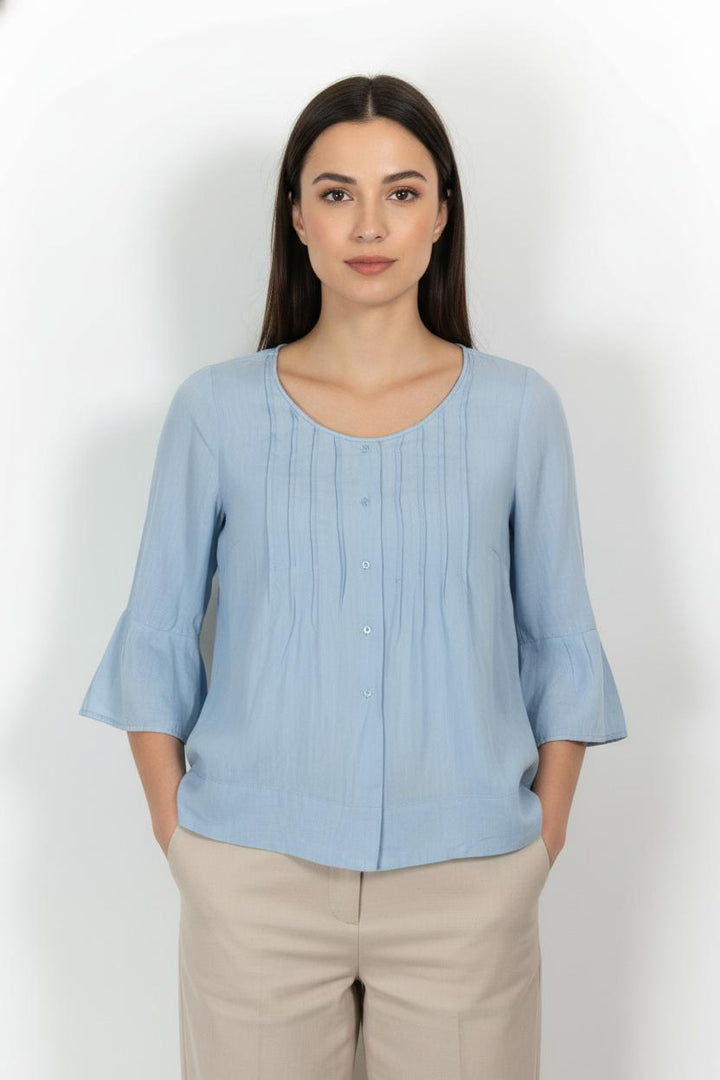 Blouse Bleue - Taille S/36 de la marque Gerard Darel | PARAD54208 - Vendu par Paradigme - Image 1