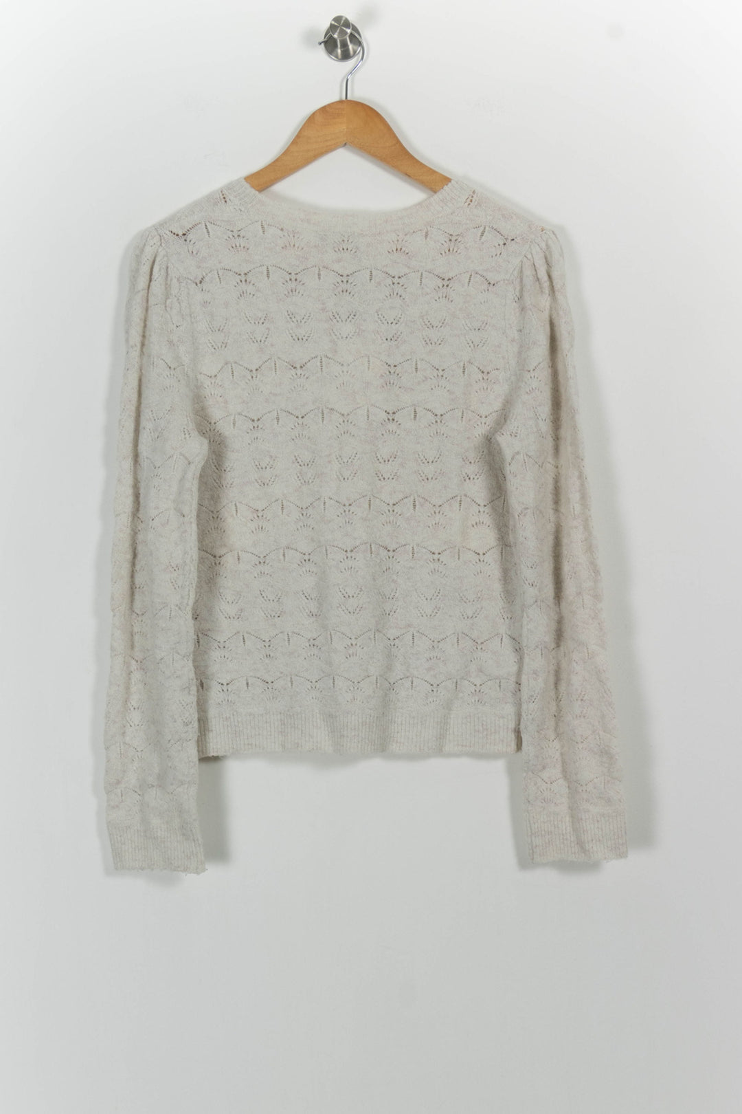 Pull Blanc - Taille M/38 de la marque La Petite Etoile | PARAD54233 - Vendu par Paradigme - Image 4