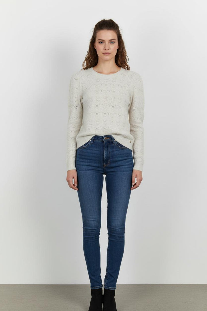 Pull Blanc - Taille M/38 de la marque La Petite Etoile | PARAD54233 - Vendu par Paradigme - Image 1