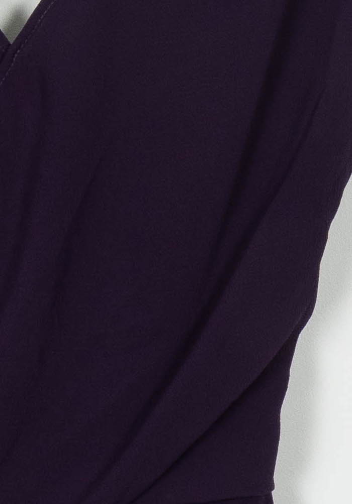 Robe Portefeuille Violette - Taille L/40 de la marque IKKS | PARAD54242 - Vendu par Paradigme - Image 3