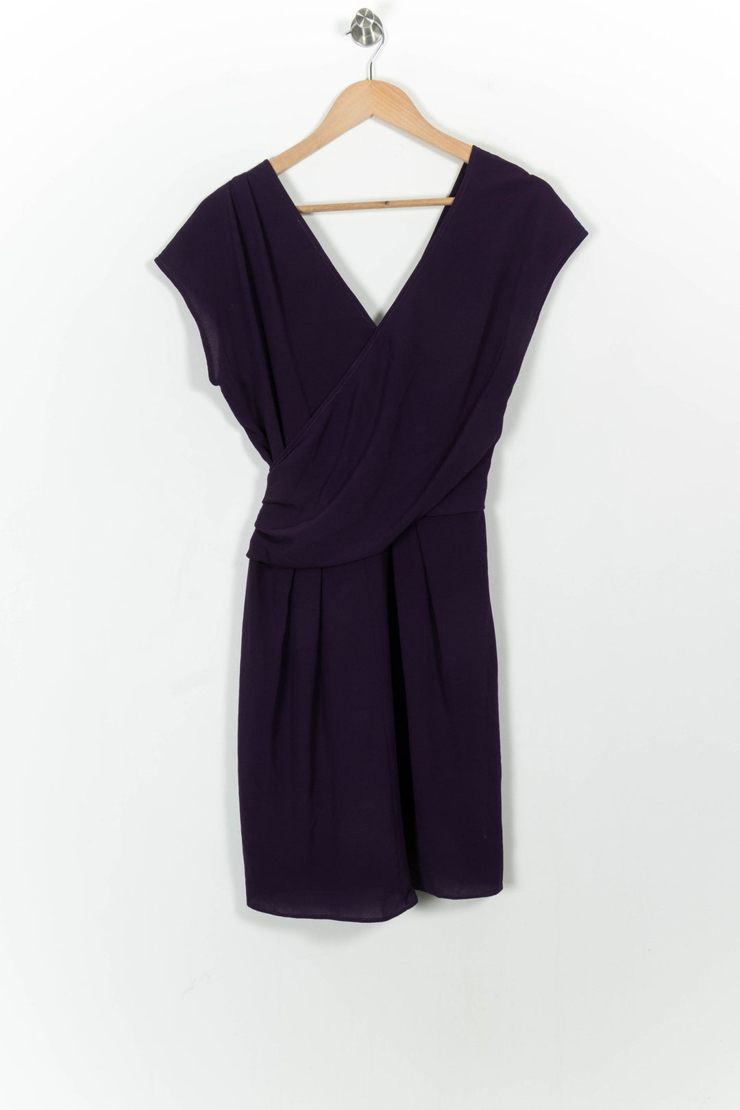 Robe Portefeuille Violette - Taille L/40 de la marque IKKS | PARAD54242 - Vendu par Paradigme - Image 2