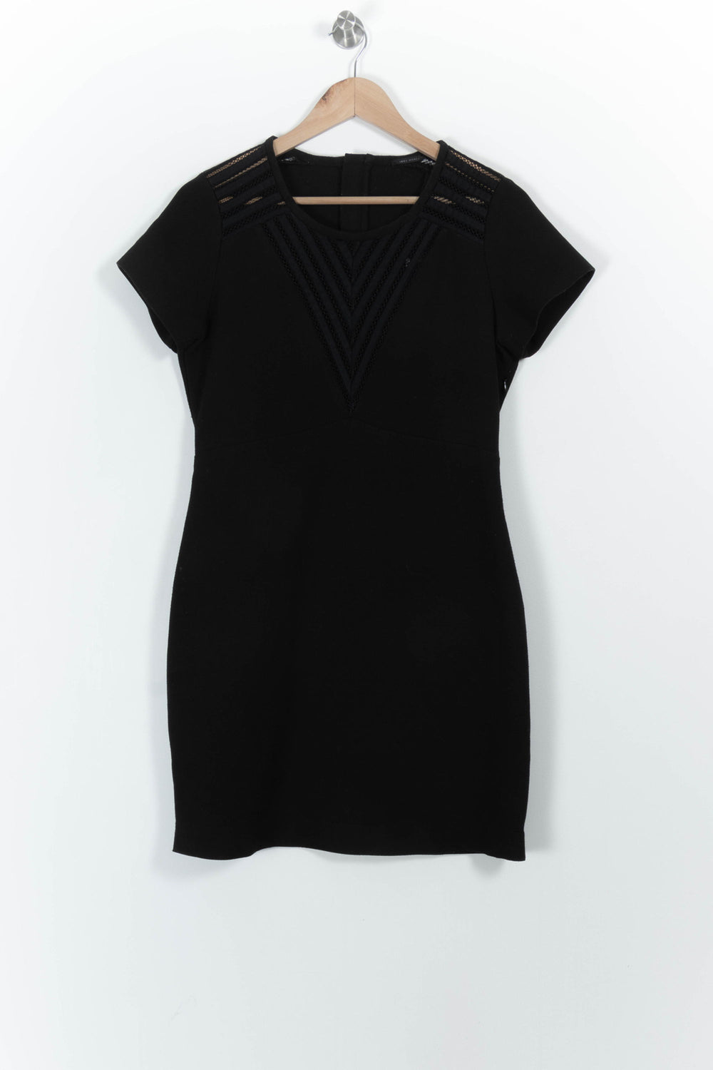 Robe Courte Noire - Taille L/40 de la marque IKKS | PARAD54248 - Vendu par Paradigme - Image 2