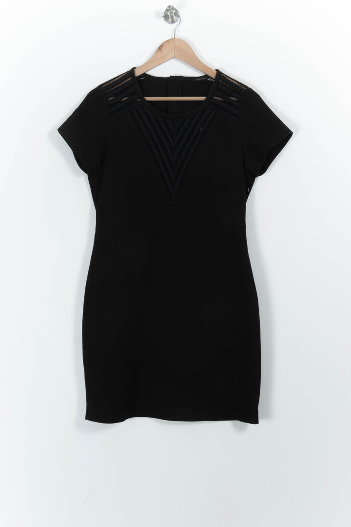 Robe Courte Noire - Taille L/40 de la marque IKKS | PARAD54248 - Vendu par Paradigme - Image 2