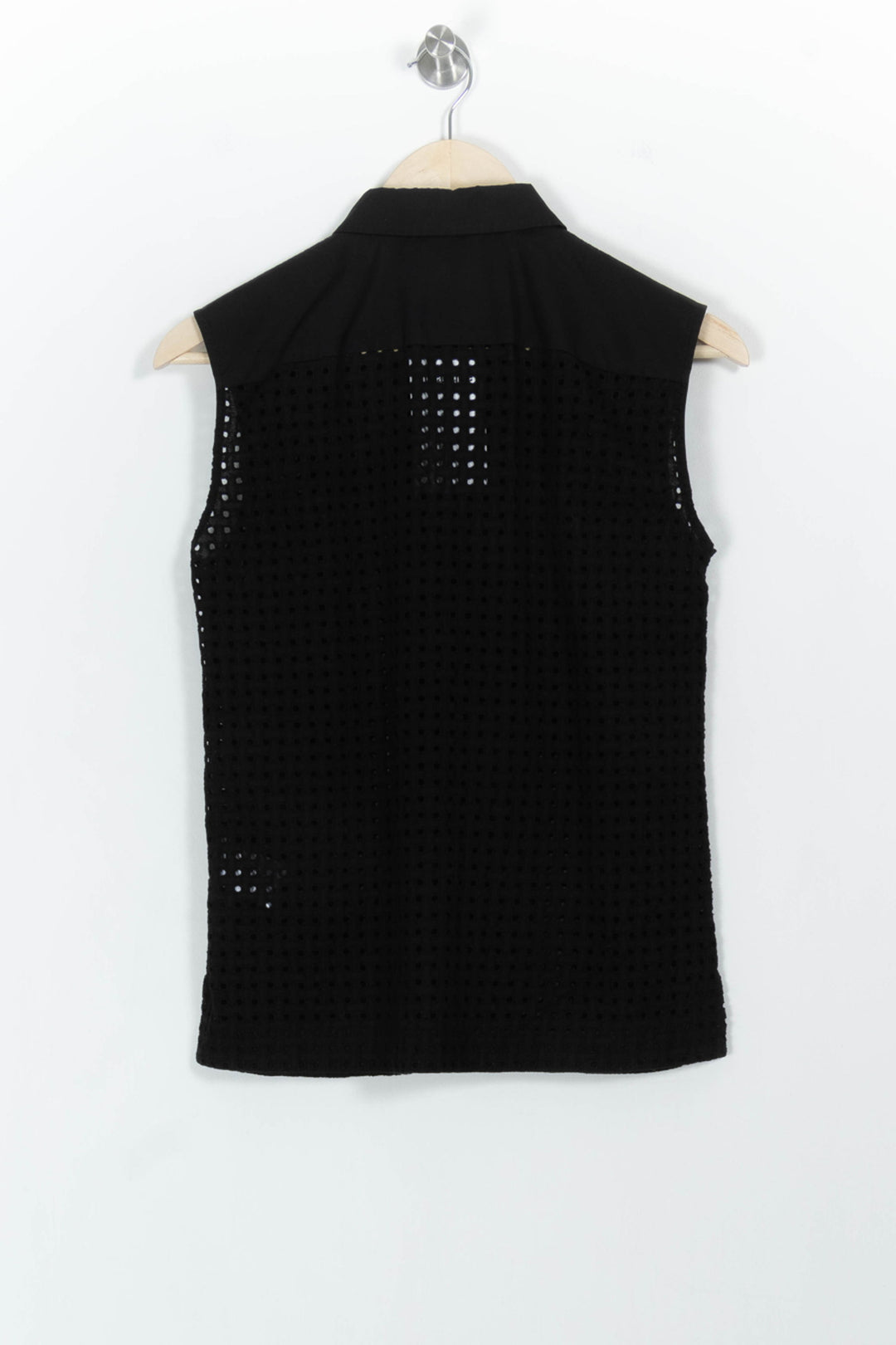 Chemise Sans Manches Noire - Taille S/36 de la marque Claudie Pierlot | PARAD54249 - Vendu par Paradigme - Image 4
