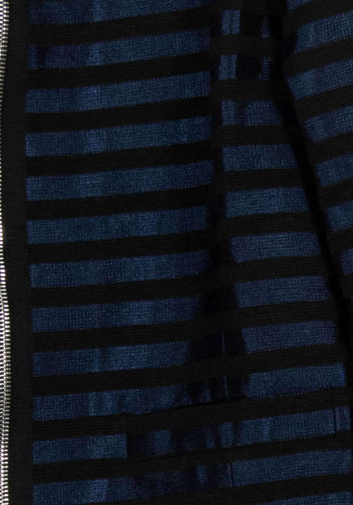 Veste Bleu et Noir - Taille S/36 de la marque Claudie Pierlot | PARAD54254 - Vendu par Paradigme - Image 3