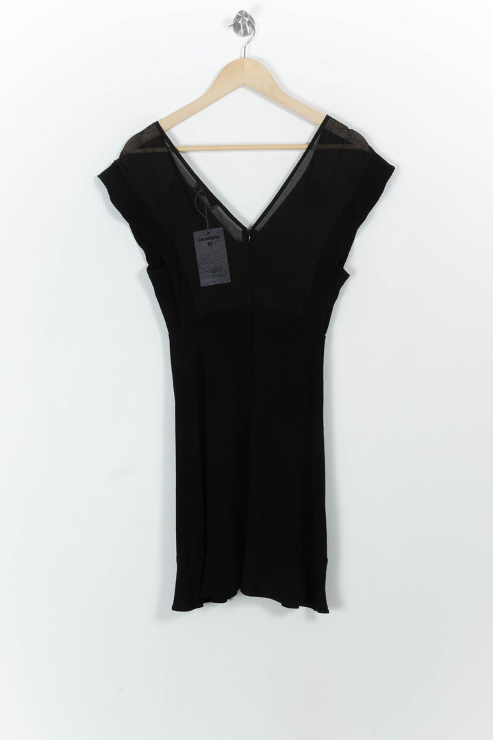 Robe Courte Noire - Taille M/38 de la marque Sandro | PARAD54258 - Vendu par Paradigme - Image 4