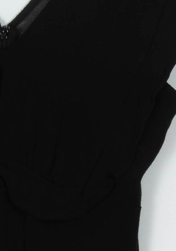 Robe Courte Noire - Taille M/38 de la marque Sandro | PARAD54258 - Vendu par Paradigme - Image 3
