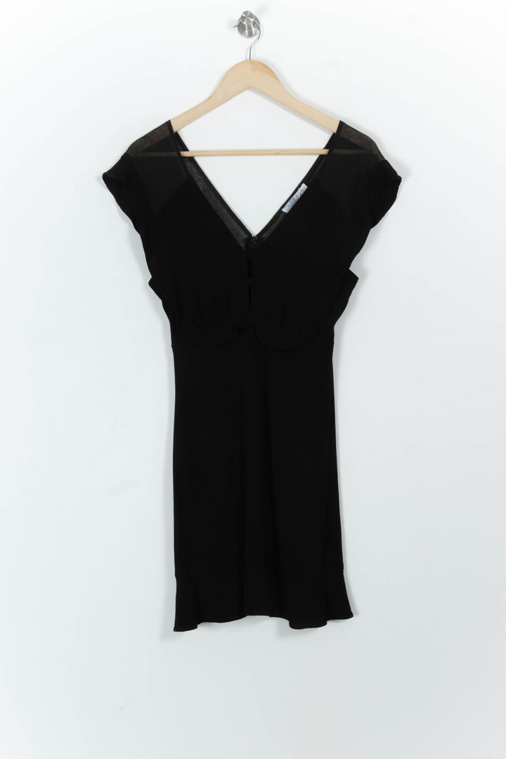 Robe Courte Noire - Taille M/38 de la marque Sandro | PARAD54258 - Vendu par Paradigme - Image 2