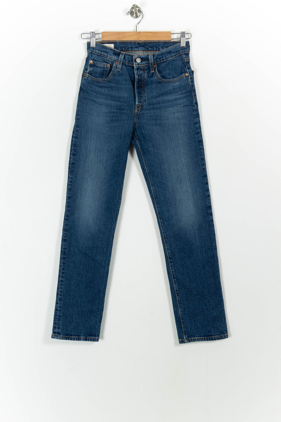 Jean Droit Bleu - Taille XS/34 de la marque Levi's | PARAD54272 - Vendu par Paradigme - Image 2