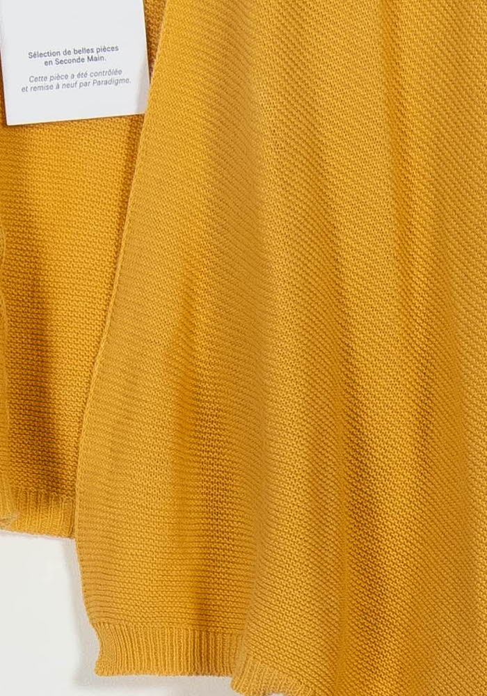 Boléro Jaune - Taille S/36 de la marque La Fée Maraboutée | PARAD54274 - Vendu par Paradigme - Image 3